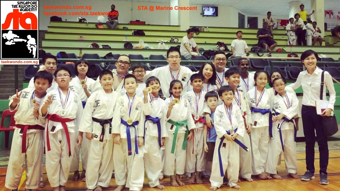 Traditional Taekwondo Tournament T3 2015 STA Marine Crescent Team Yishun Northpoint City Heartbeat Zinga Aquarius Bedok Reservoir Waterfront Waves Singapore Taekwondo Academy 